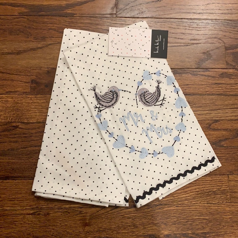 Mr. & Mrs. Decorative Dishtowel Set